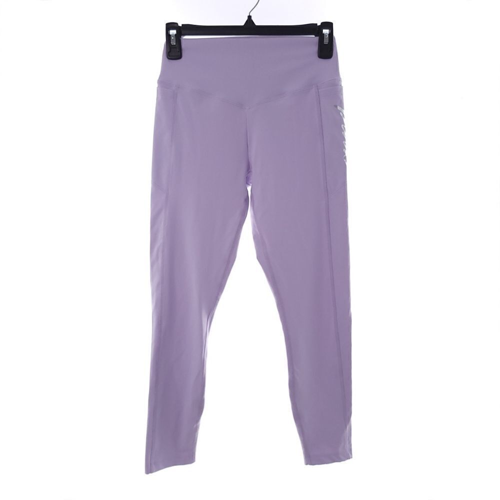 Pink Victoria's Secret Womens Size Small Purple Workout Athletic Long Leggings